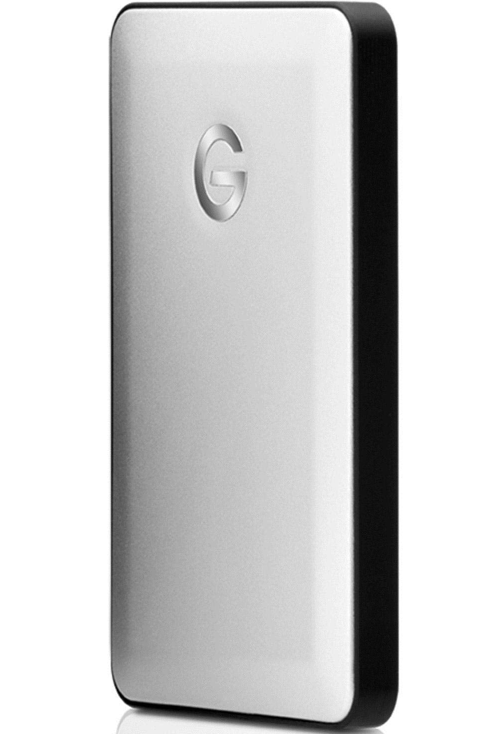 G-Technology G-Drive mobile Portable USB 3.0 1TB Hard Drive for On-the-Go Laptop Users (Silver) (0G02428)