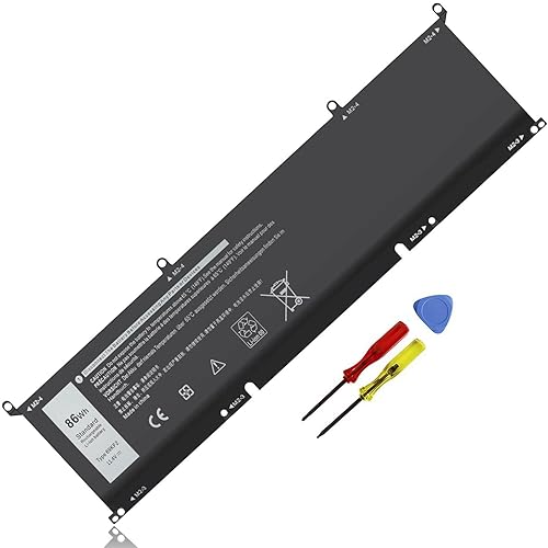 ZAYAUPVL 86Wh 69KF2 Battery for Dell XPS 15 9500 9510 9520 Precision 5550 5560 5570 Alienware M15 M17 R3 R4,G15 5510 5511 5515 5520 5521,G7