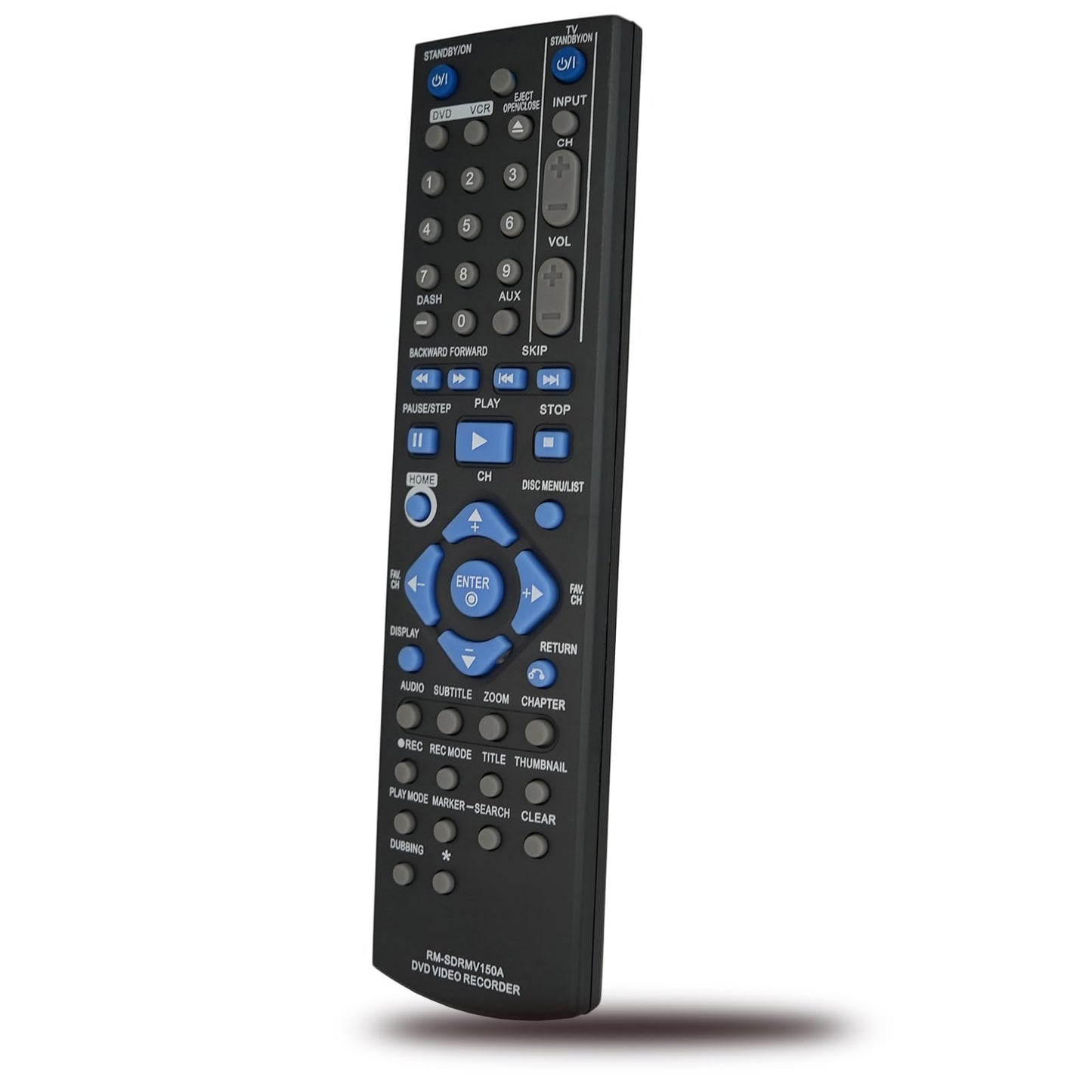 Replacement Remote Control for JVC DR-MV80B DR-MV77S DR-MV5SU DR-MV5S DR-DX5 DVD HDD Video Recorder