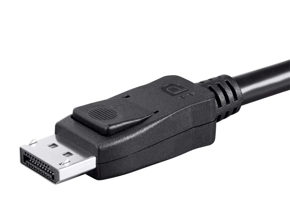 Monoprice DisplayPort 1.4 Cable - Supports Resolutions up to 8K@60Hz, 1.5 Feet, Black - Select Series