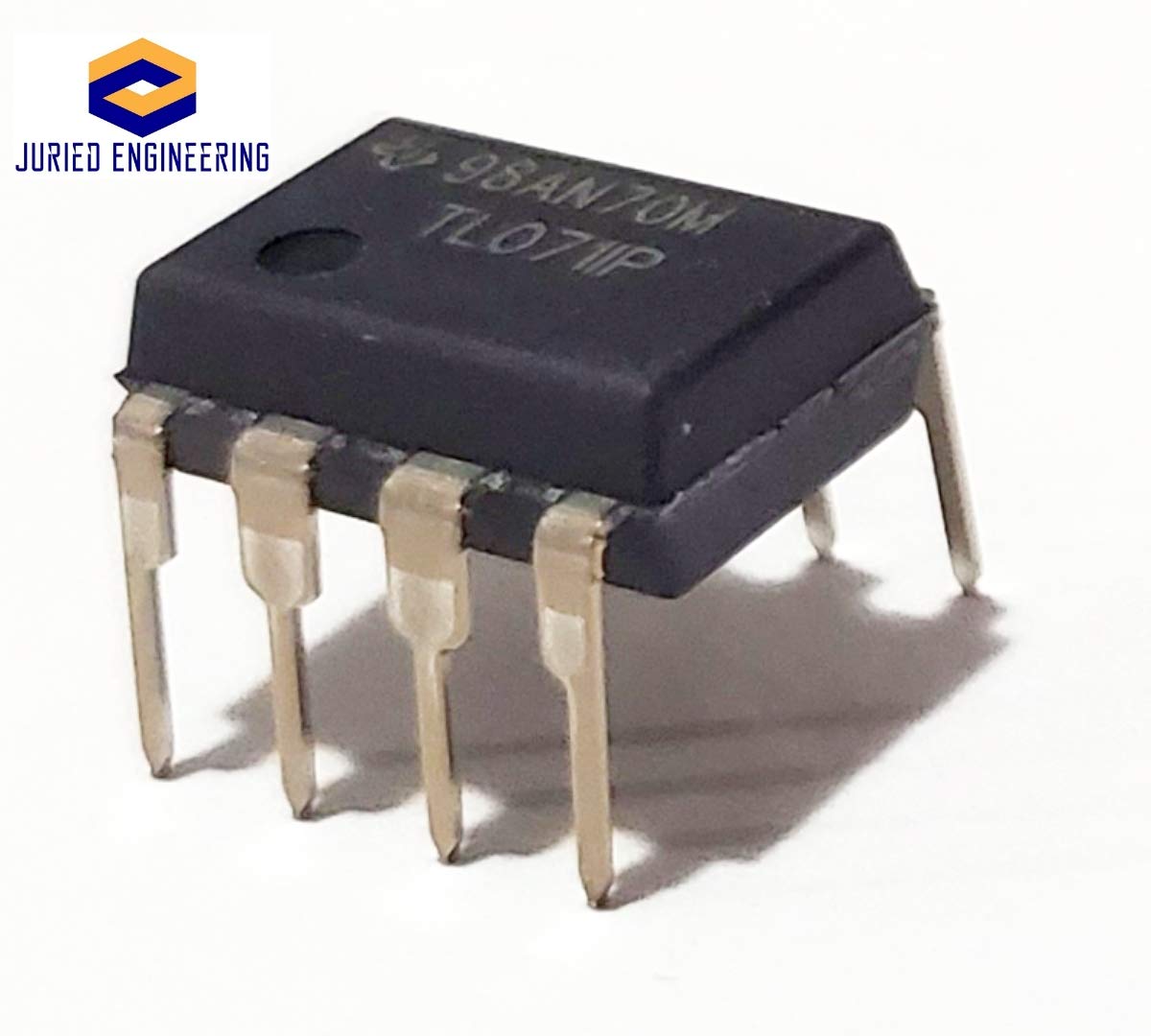 Juried Engineering TL071IP TL071 Low-Noise JFET-Input Operational Amplifier Op Amp Breadboard-Friendly IC DIP-8 (Pack of 5)