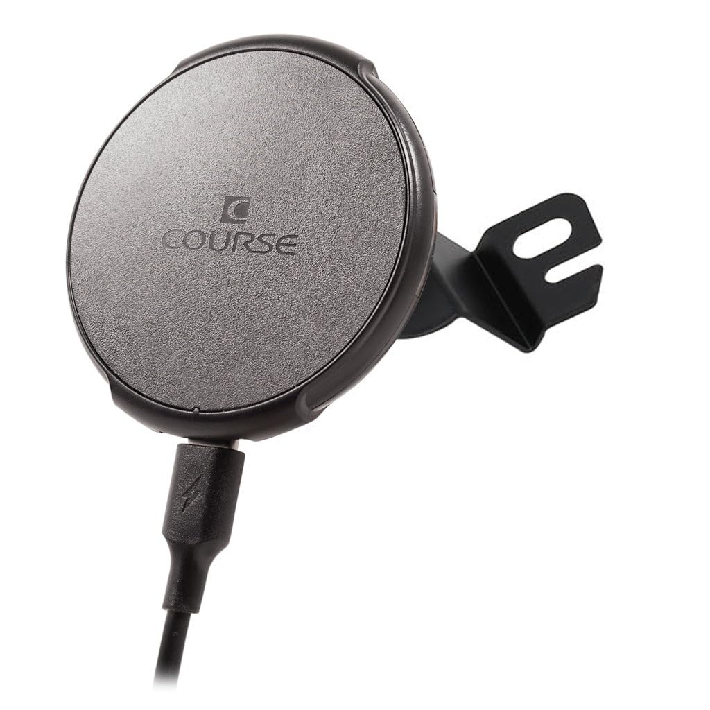 Course Motorsports DirectFit Phone Mount - Magnetic or Wireless Charging for Ford Explorer (2011-2019) Compatible with All Phones (Magnetic Charging