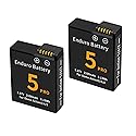 2 Pack For Osmo 360, Action 6, Action 5 Pro 4&3 Battery Compatible with DJI Osmo Action 6, Action 5 Pro Action 3 and Osmo Action 4 Cameras