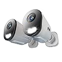 Night Owl Wired IP 4MP Deterrence Camera with 2-Way Audio - 2 Pack - White