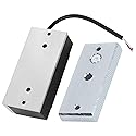 Electric Magnetic Lock,60kg 130LBs Holding Force Electromagnetic Lock for Door Access Control System,Electromagnet Fail- NC Mode(DC24V)