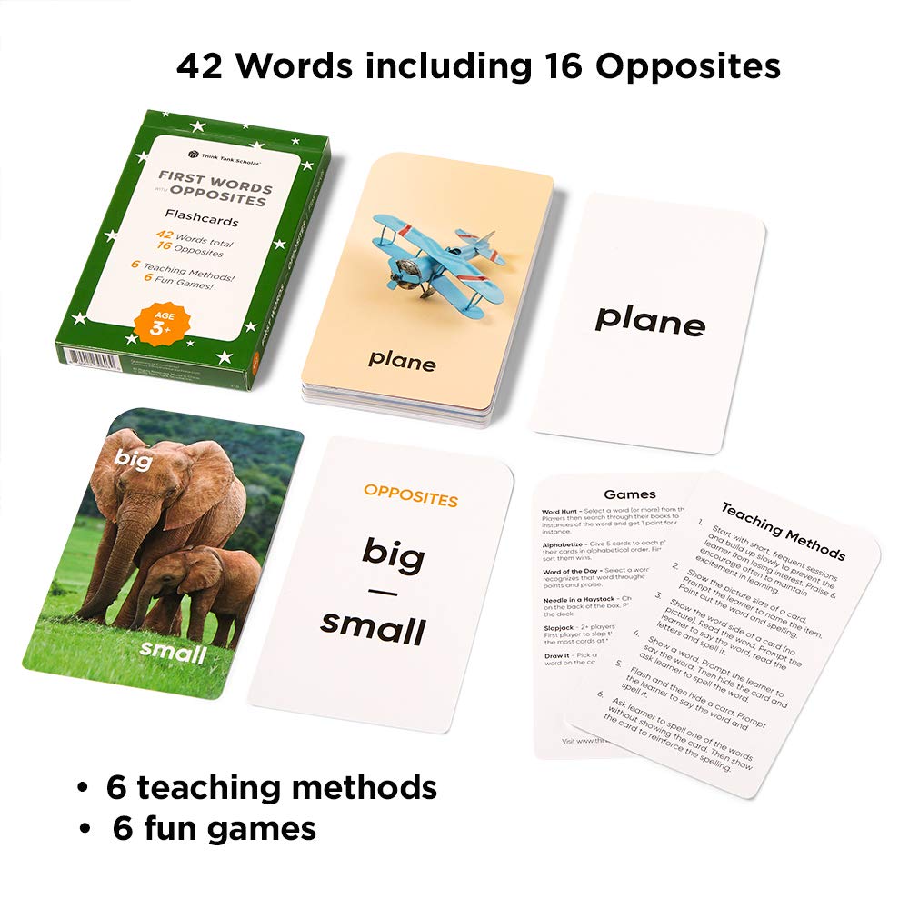 Award-Winning Preschool & Kindergarten Flash Cards | 5-Deck Set with 180 Jumbo Cards | Learn Alphabet, Numbers, Colors, Shapes & More Ages 2–5