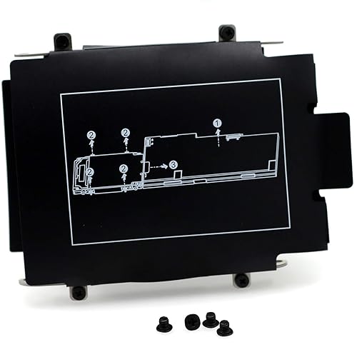 Deal4GO SATA Hard Drive Caddy HDD Bracket Replacement for HP EliteBook 840 850 755 750 745 740 G1 G2 ZBook 14 G1 G2 15U G1 G2