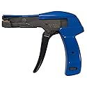 Electriduct Cable Tie Gun Zip Tie Cutting and Fastening Tool with Adjustable Tension for Nylon Cable Ties with Flush Cut