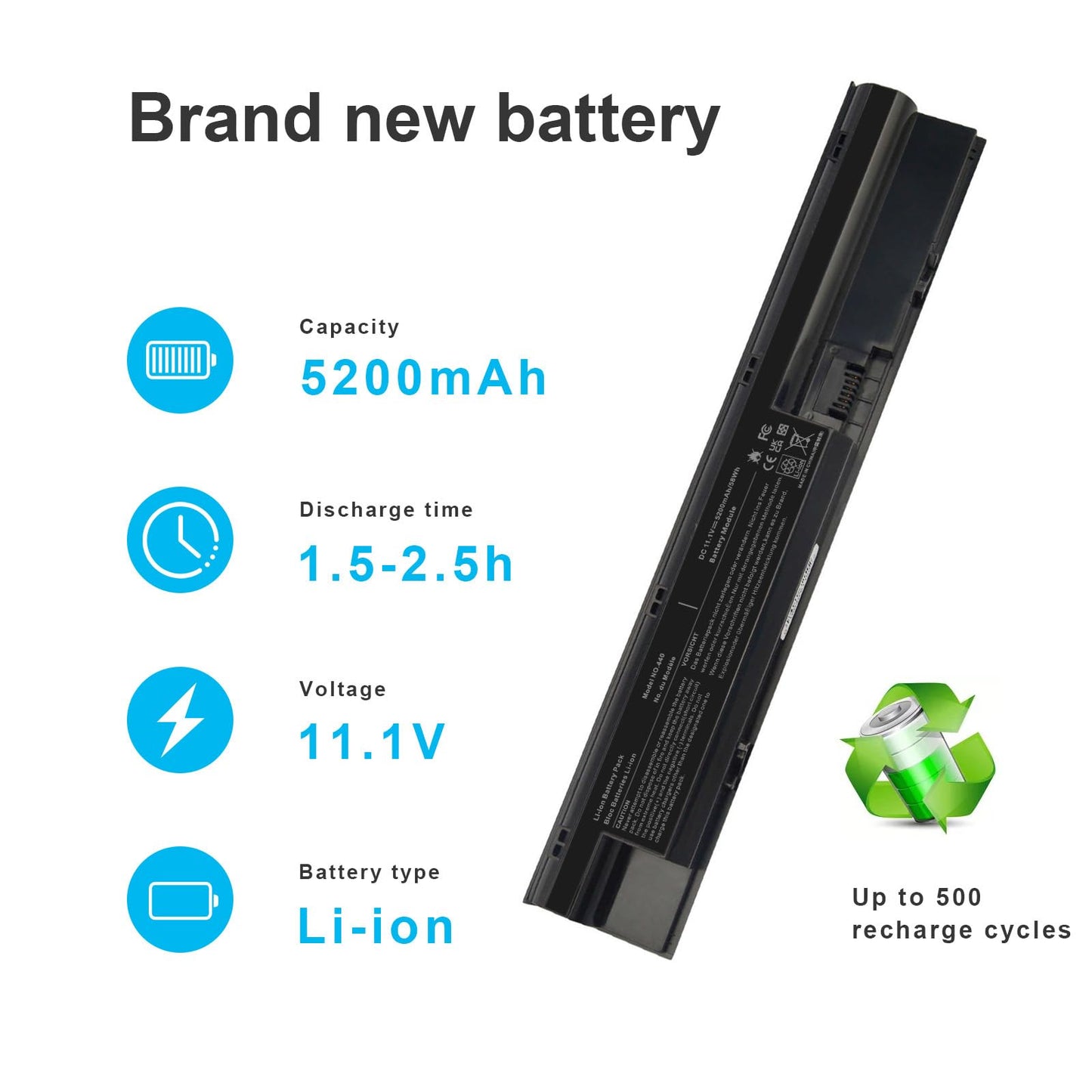 Fancy Buying Laptop Battery for HP Probook 440 450 445 470 455 G0 G1 708457-001 708458-001 Fp06 Fp09 H6l26aa,h6l27aa Hstnn-ib4j Hstnn-lb4k Hstnn-ub4j