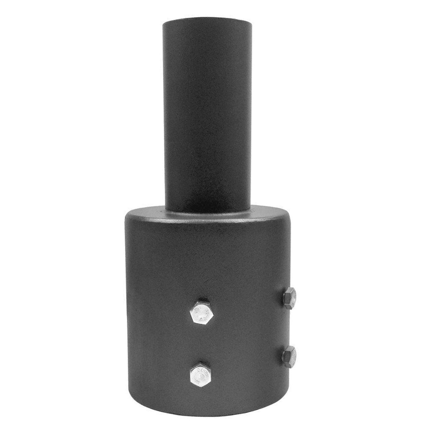 1000LED Round Tenon Adaptor, Durable Steel Tenon Reducer for 3'' OD Round Pole Top Round, Outdoor Light Fixture Mount for Flood Lighting, Shoebox