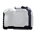 YANZUO Full Camera Cage for LUMIX G9, CNC Aluminum Rig with Arca-Swiss Base, NATO Rails & Cold Shoe for Photography, Gimbal & Video Recording