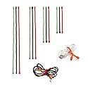 Silicone Twist Ties, Silicone Cable Ties,12pcs Steel-Core Rubber Twist Tie, Reusable Twist Ties for Cords Wire, Cable Tie Straps Organizer. 3 4 6