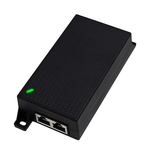 ThePoEstore 60W Gigabit PoE++ Injector - 10/100/1000Mbps, RJ-45 Shielded, IEEE 802.3af/at/bt Compliant, PoE Switch Powerline Network Adapter for High