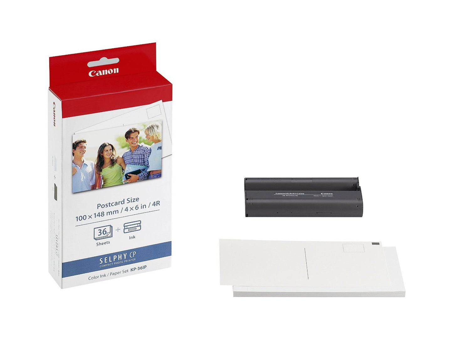 Canon 7737A001 Ink Cartridge and Photo Paper