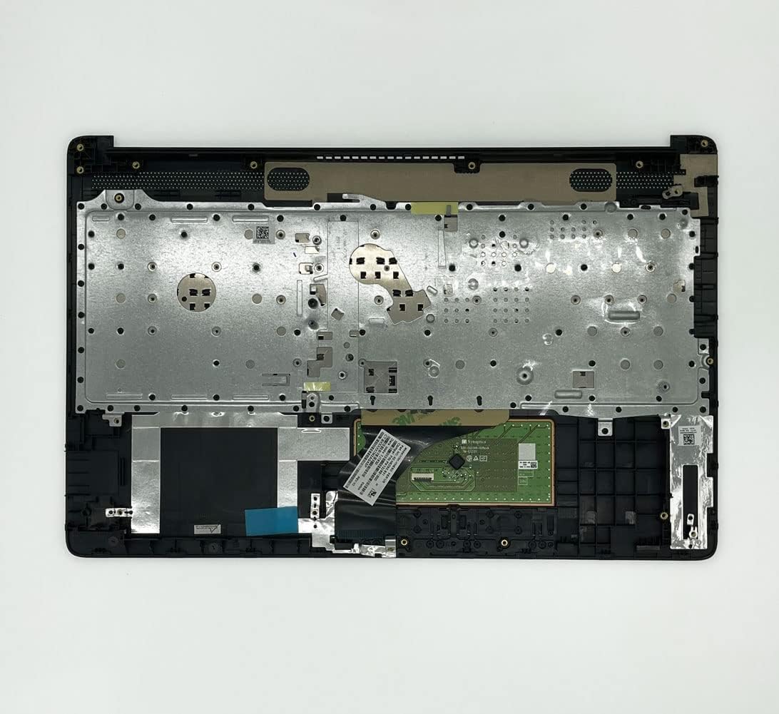 RenBang Tech Replacement for HP Laptop 15-DA 15-DB 15T-DA Upper Case Palmrest Touchpad Keyboard Assembly L20387-001 AP29M000400 Jet Black