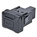 RLP Aux Port Replacement Auxiliary Input Jack Aux Input Adapter Compatible with Honda 2006-2011 Civic 2009-2011 CRV Replaces 39112-SNA-A01