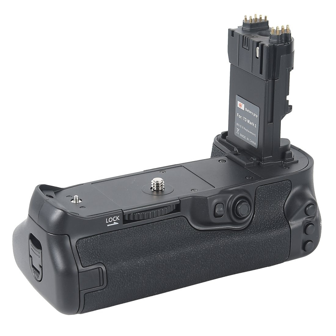 DSTE Replacement for Pro BG-E16 Vertical Battery Grip Compatible Canon 7D Mark II Digital Camera as LP-E6