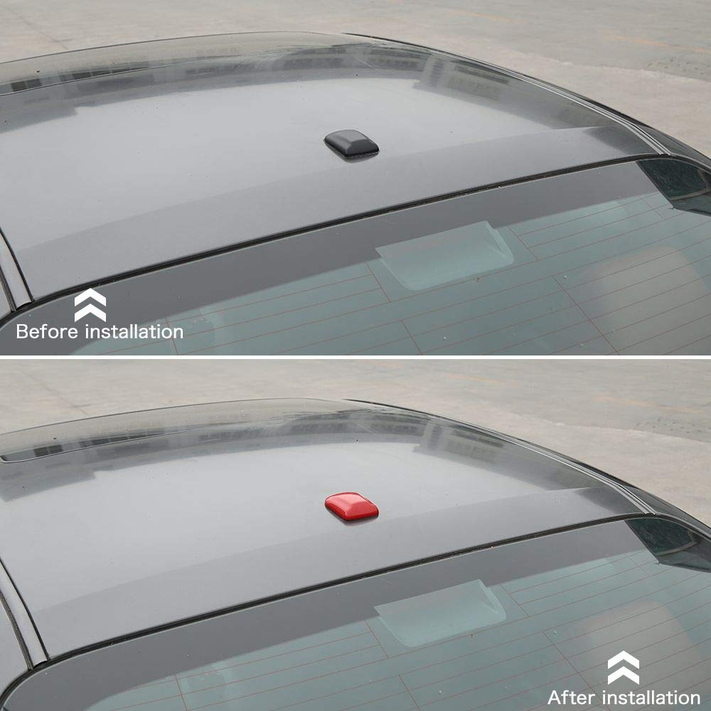 CheroCar Radio Antenna Base Cover Trim for Dodge RAM 1500 Pickup Trunks 2010-2015, for Dodge Charger 2010-2026, for Dodge Challenger 2009-2026