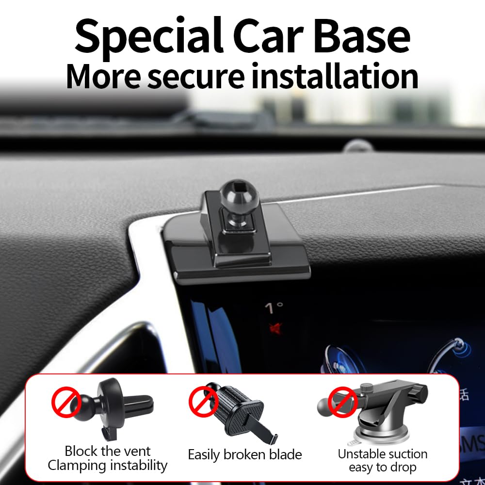 YEGZA Car Phone Holder for Cadillac SRX 2013 2014 2015 2016 Auto Accessories Navigation Screen Bracket Interior Decoration Dashboard Cell Mobile Phone