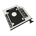 2nd HDD SSD Hard Drive Optical Bay Caddy Frame for Dell Latitude E6400 E6500 E6410 E6510 Precision M2400 M4400 M4500 Modular Bay