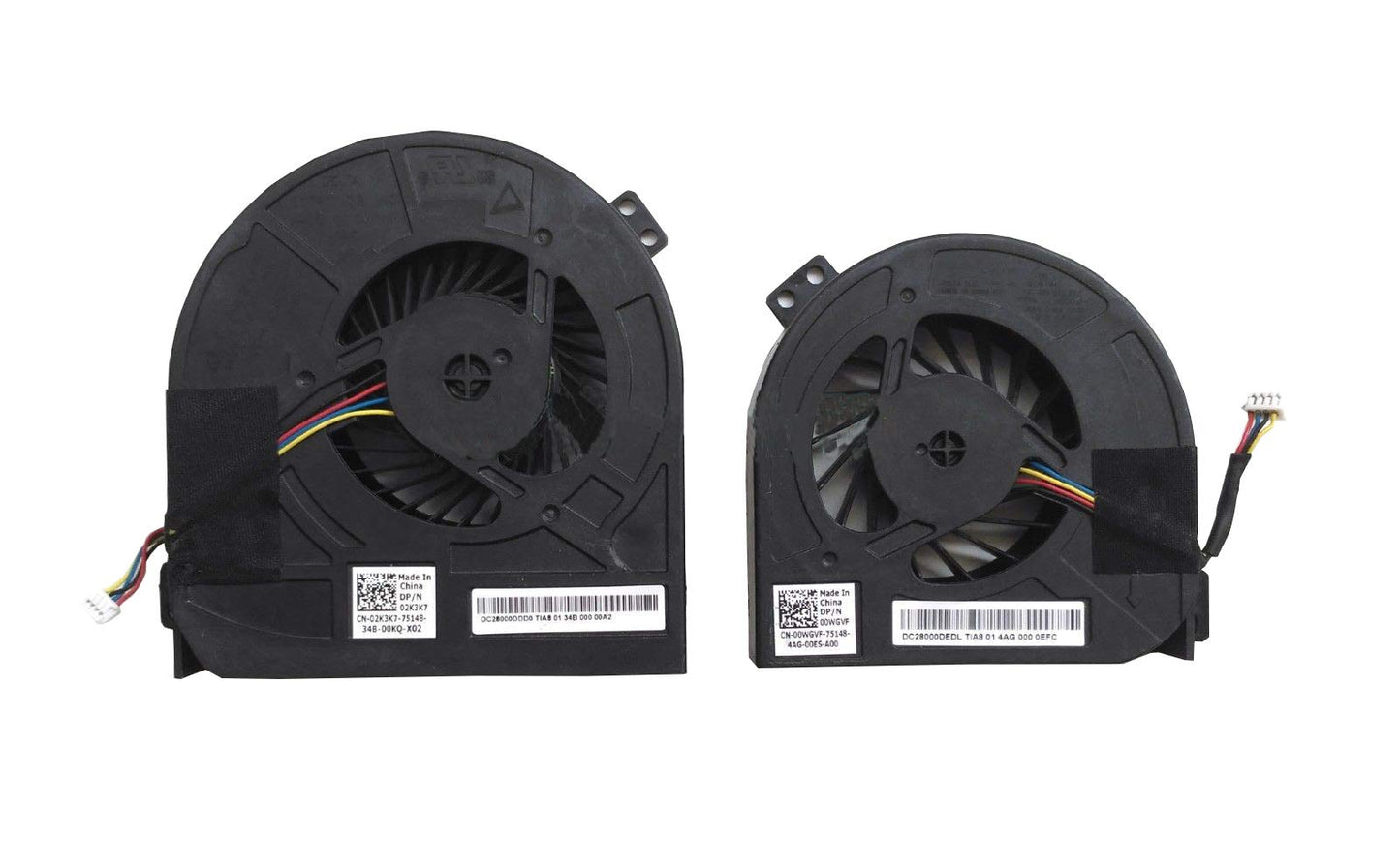 Z-One Laptop Cooling Fan for Dell Precision M4800 Series CPU with GPU Cooling, 4-Wire 4-Pin