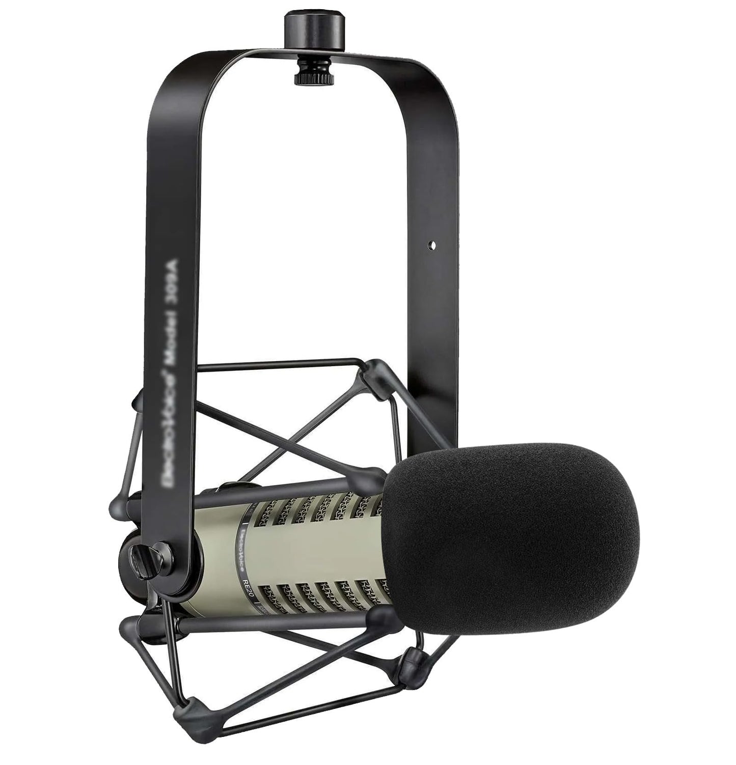 LEFXMOPHY Re20 Pop Filter for Electro-Voice RE20 / RE27/ RE320 Microphone, WS-PL2W Windscreen Replacment for EV RE-20 / RE-27 / RE-320 Mic Foam Cover