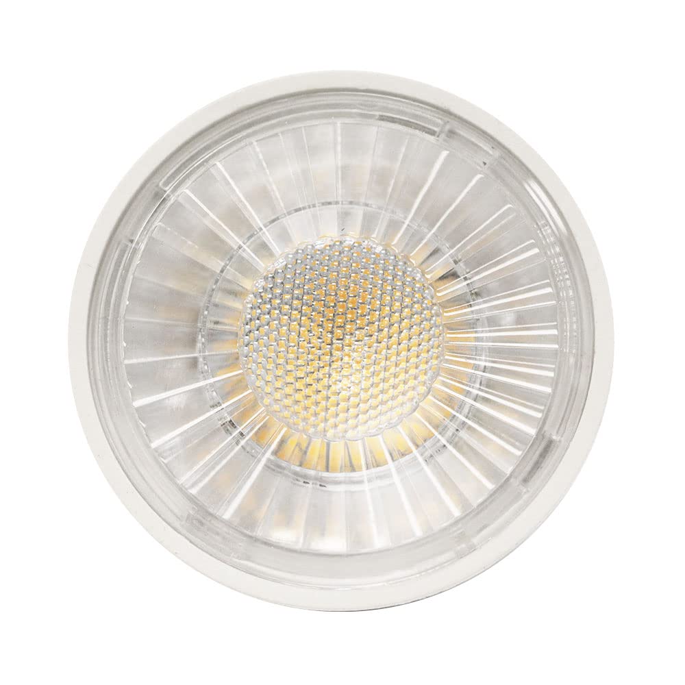 Euri Lighting EM16-7W4000ew Dimmable LED MR16 (GU5.3 Base), 7W (50W Equiv.) 500lm, 80CRI, Soft White (3000K) 40° Beam Angle, 12V, Damp Rated UL