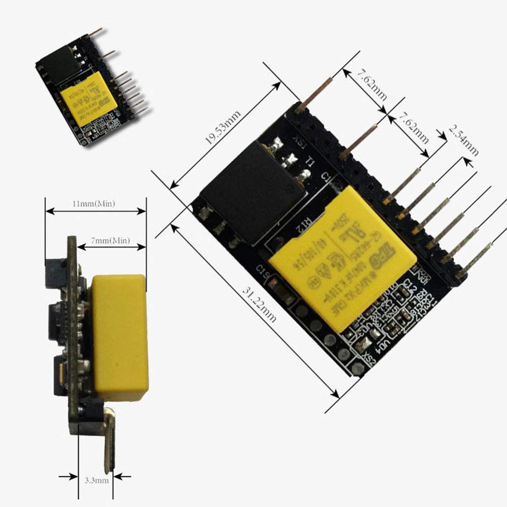 Taidacent ES1642-C with Coupled Low Voltage Power Line Communication Module Power Carrier Communication PLC Module
