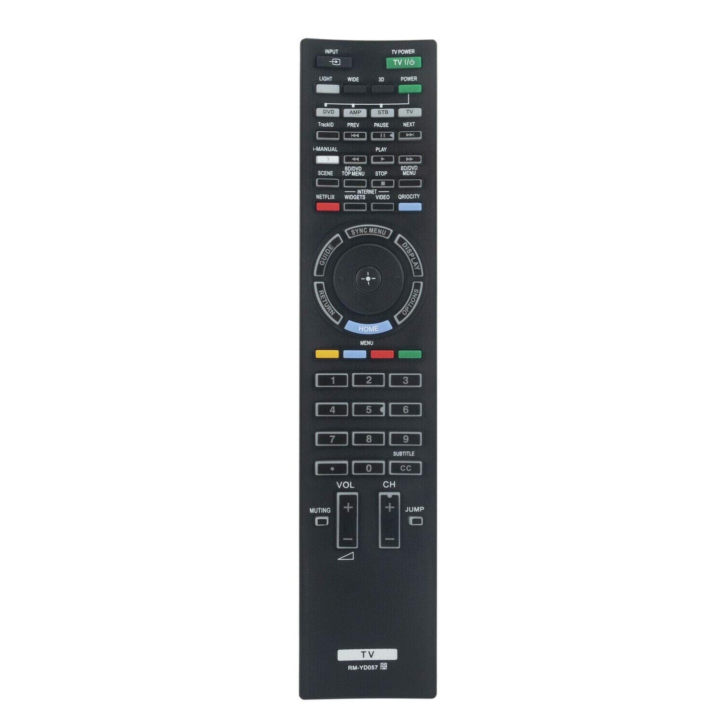 RM-YD057 Remote for Sony TV Bravia KDL-55HX820 XBR-46HX929 XBR-55HX929