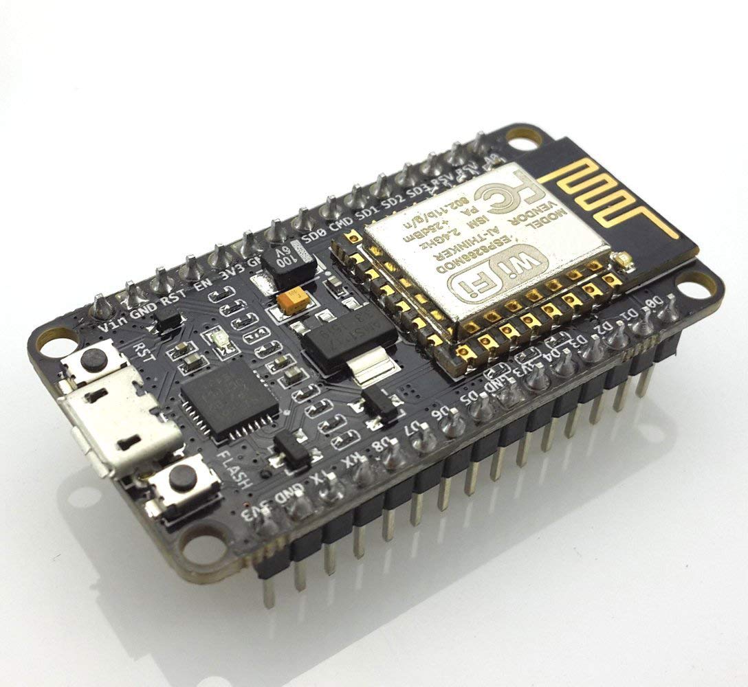 HiLetgo 2pcs ESP8266 NodeMCU CP2102 ESP-12E Development Board (Wi-Fi, USB) - Arduino Compatible, 1MB RAM, 80MHz CPU, 1M Flash, 2 Boards