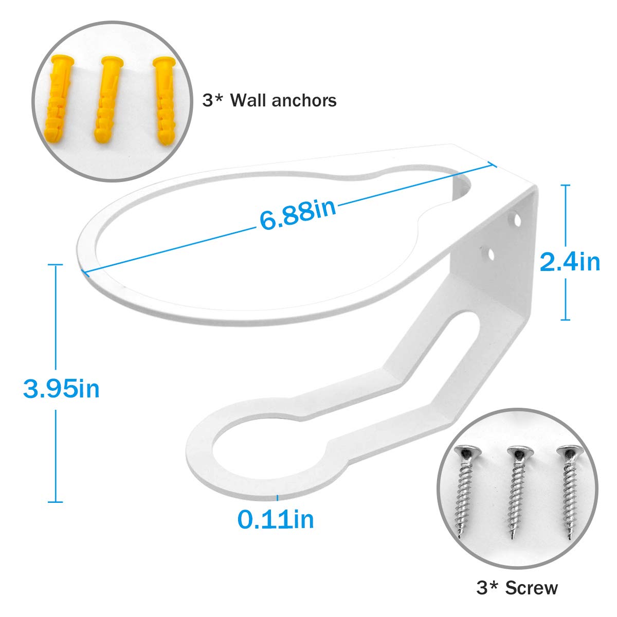 Sturdy Metal Wall Mount Compatible with Ubiquiti Dream Machine, Space Saving Accessories for Dream Router Without Interference, Bracket for Unifi