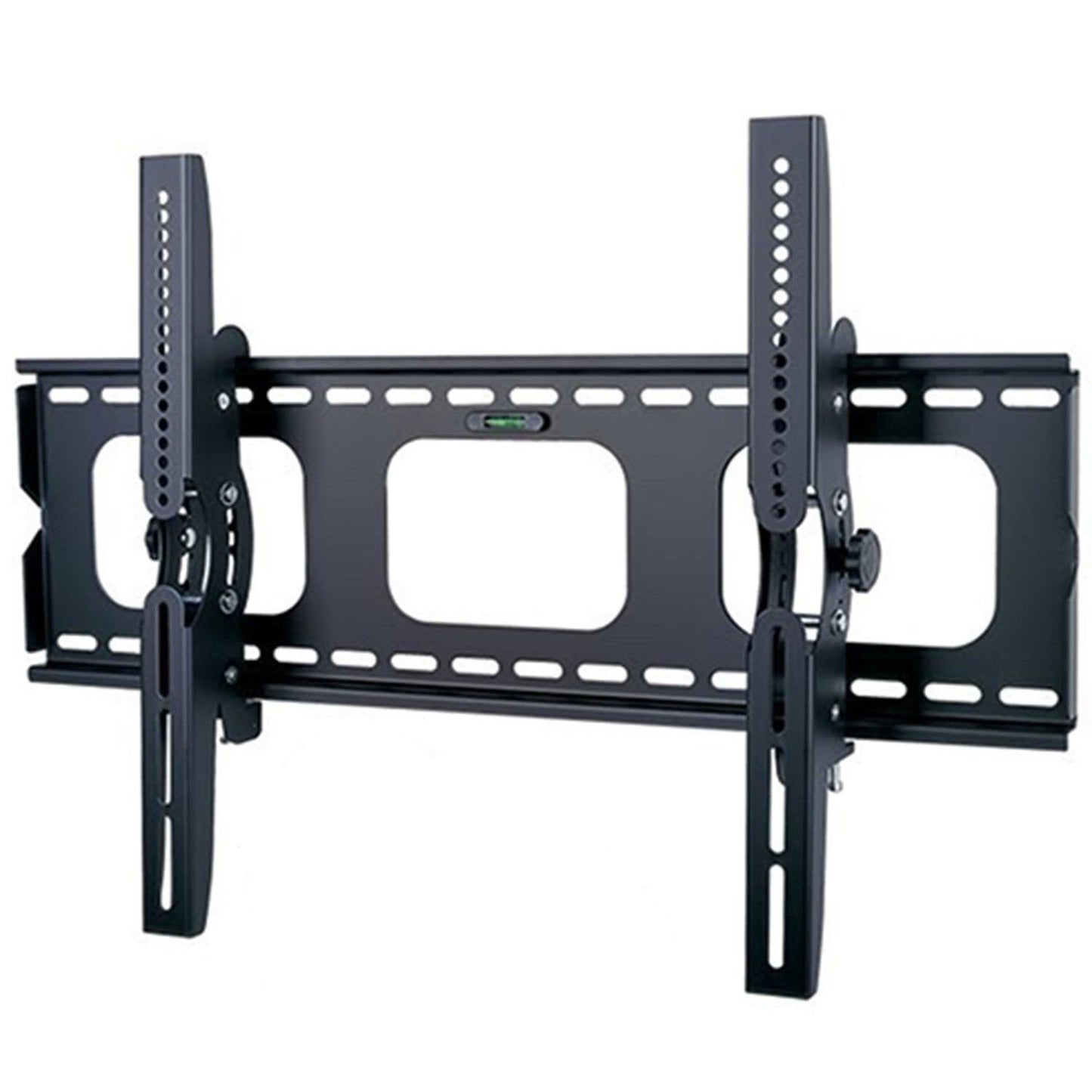 2xhome - New TV Wall Mount Bracket & One (1) Single Shelf Package - Secure LED LCD Plasma Smart 3D WiFi Flat Panel Screen Monitor Monitor Display