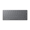 Lenovo Multi-Device Wireless Bluetooth Keyboard, Connect Up to 3 Devices Simultaneously, Compatible with iOS, Android, Windows, Slim Profile