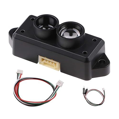 MakerFocus TFmini-s Micro LiDAR Module 0.1-12M LiDAR Range Finder Sensor Obstacle Avoidance Sensor Tiny Module Single Point UART I2C IO Compatible