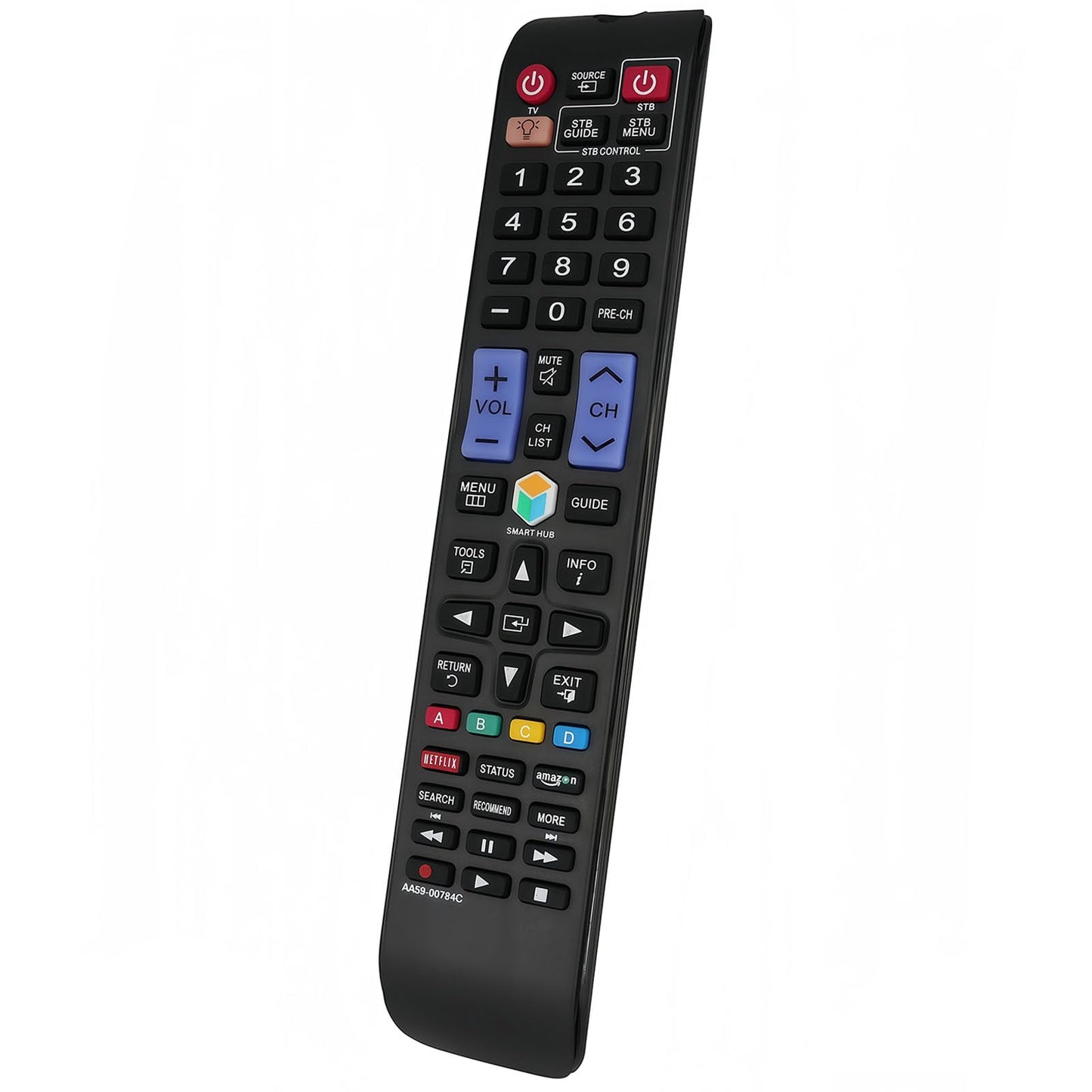 Universal Replacement Remote for Samsung Smart TV AA59-00784C UN40F6300 UN46F6300 UN50F6300 UN55F6300 UN55F8000 UN60F6300 UN60F6300AFXZA UN60F8000