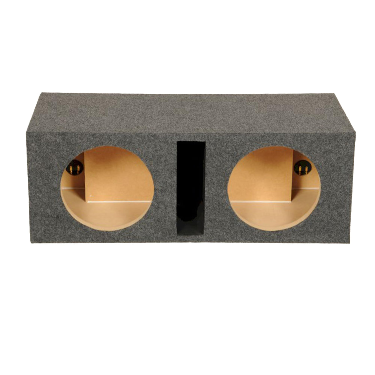 Q Power HD210-VENTED Dual 10-Inch Vented Subwoofer Box