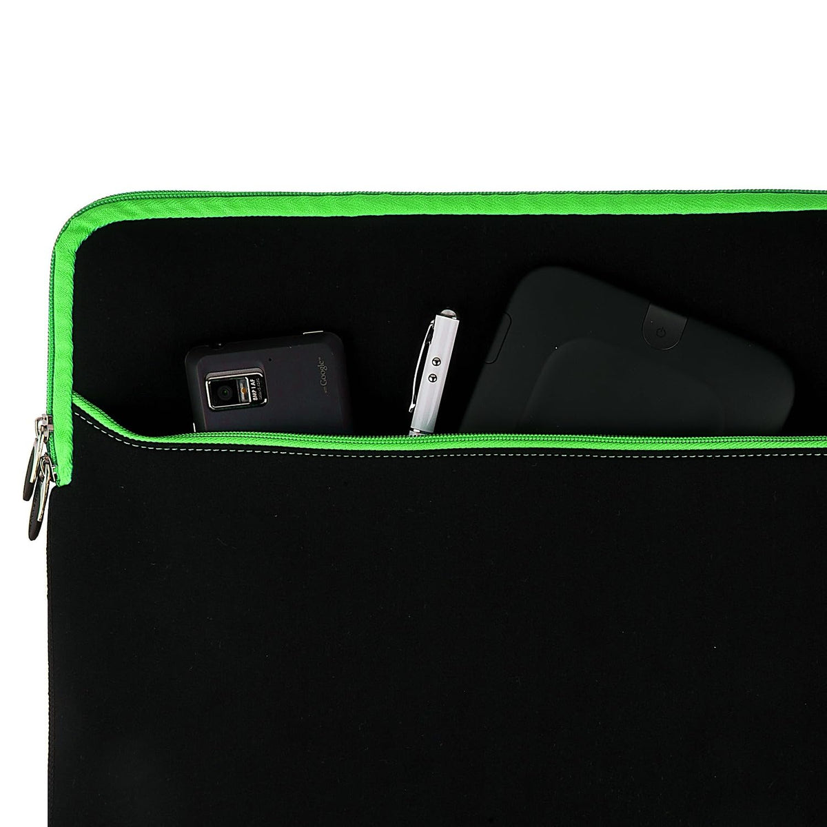 Neoprene Protector Carrying Case Sleeve for 15-15.6" Laptops- Inspiron, MacBook, Satellite, Thinkpad, Aspire, ROG, & Others