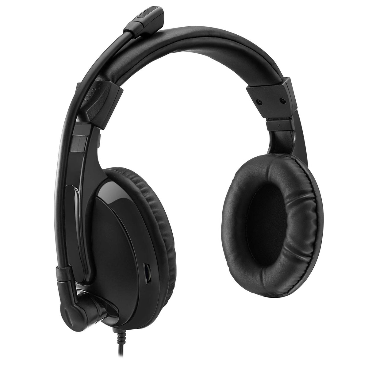 Adesso Xtream H5 - Multimedia Headset Microphone, Black