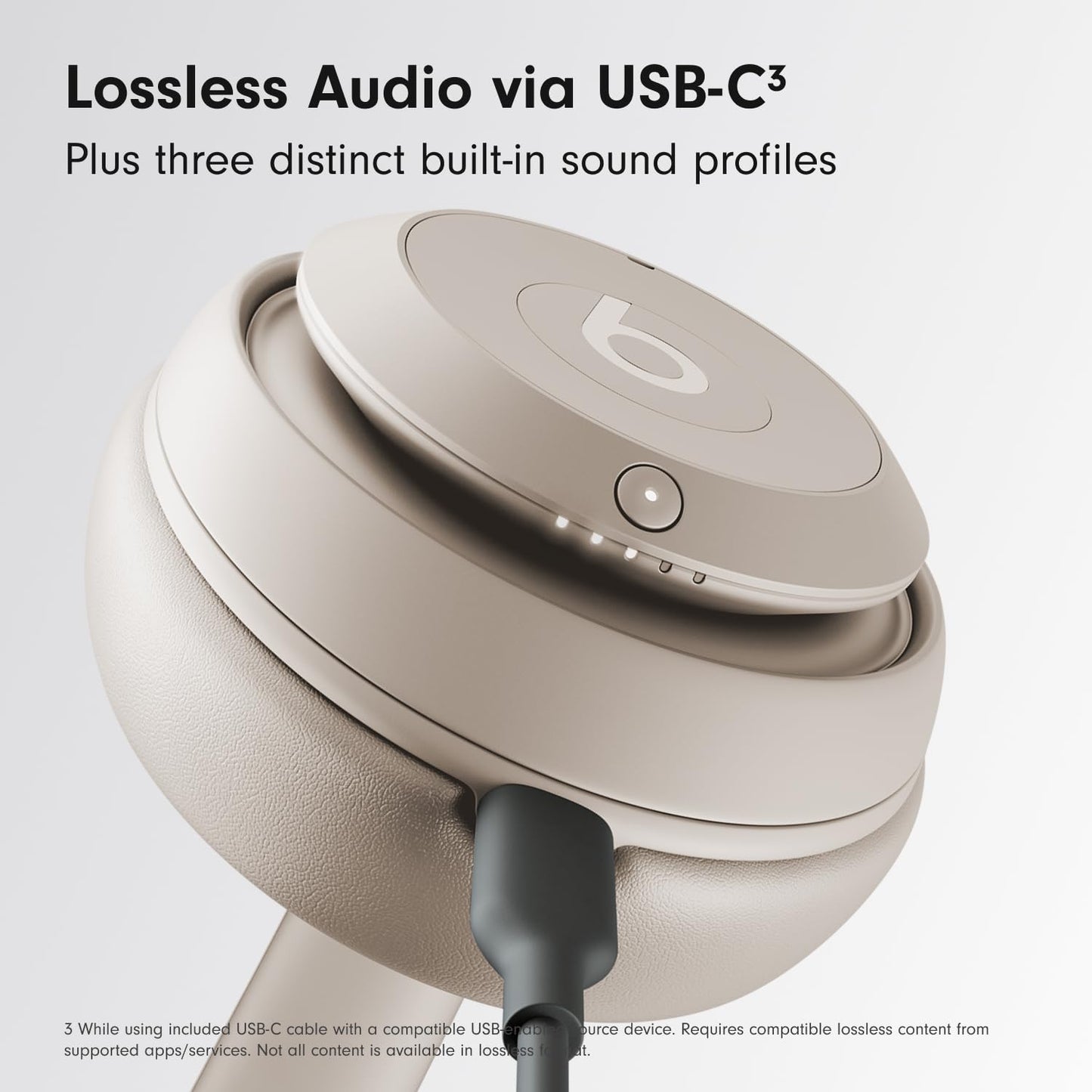 Beats Studio Pro (Renewed Premium) Wireless Bluetooth Noise Cancelling Headphones - Sandstone