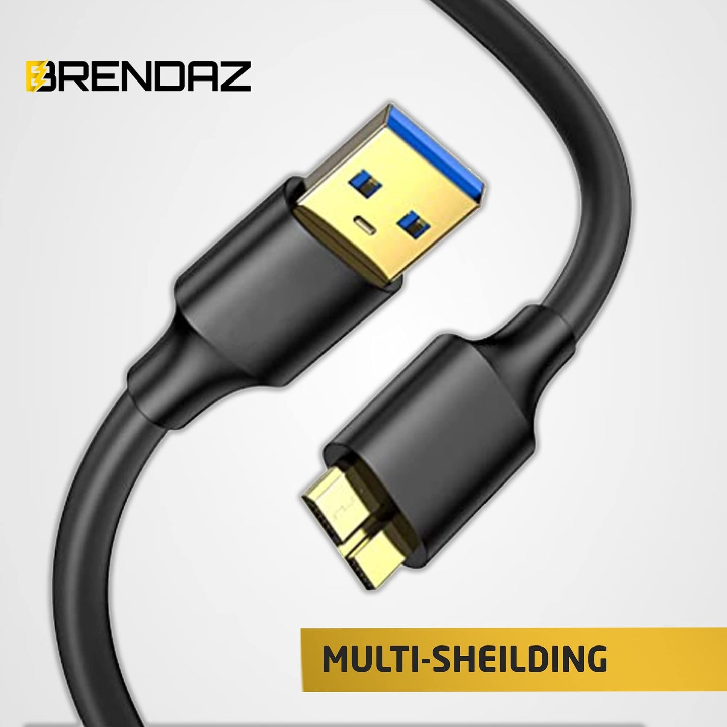 USB 3.0 Interface Cable, A to Micro B Compatible With Canon EOS-1D X Mark II, 7D II, 5DS, 5DS R, EOS 5D IV DSLR, Nikon D5 D850 D810A D810 D500