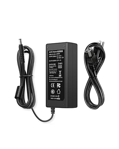 24V DC Power Supply 4A Universal AC Adapter, 100-240 50/60Hz Adapter to 24 Volts 4Amp Transformer, DC 24V Power Cord, 5.5mm x 2.5mm Plug