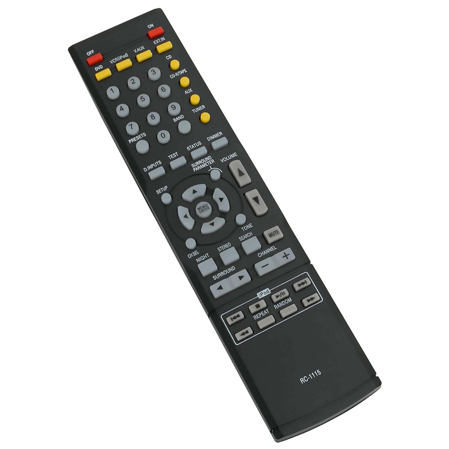RC-1115 Replace Remote Control RC1115 fit for Denon AVR-390 AVR390 AV Surround Receiver Home Theater AV Receiver sub for RC-1120 AVR-1610