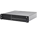 RackOwl 2U Server Chassis, Server Case; 4X 3.5/2.5" HDD Bays, 1x 5.25 Device, Support Micro-ATX Motherboard; Rear Fans: 2X 80mm, Size: 16.9"x 3.5"x