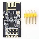 Garosa 1PCS GT-24 Digital Wireless Module Industrial Grade 2.4G NRF24L01+PA+LNA Module 1100M Long Distance Transceiver Module (Patch mounting)