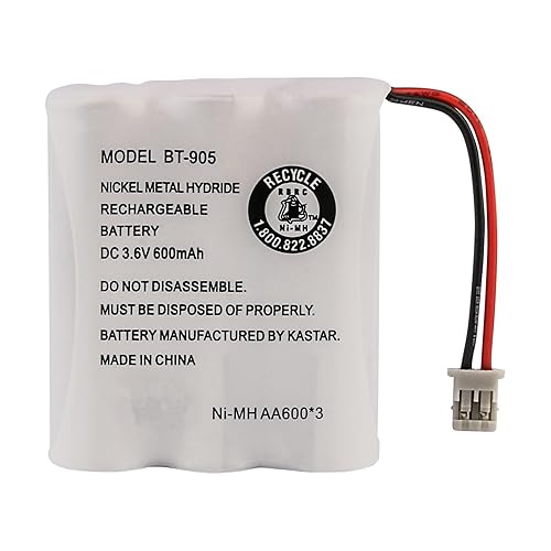 Kastar 1-Pack Battery Replacement for Uniden 5.8GHz Phone Models CEZAI998 CXAI5198 CXAI5698 DXAI5188-2 DXAI5588-2 DXAI5588-3 DXAI5588-4 DXAI5688-2