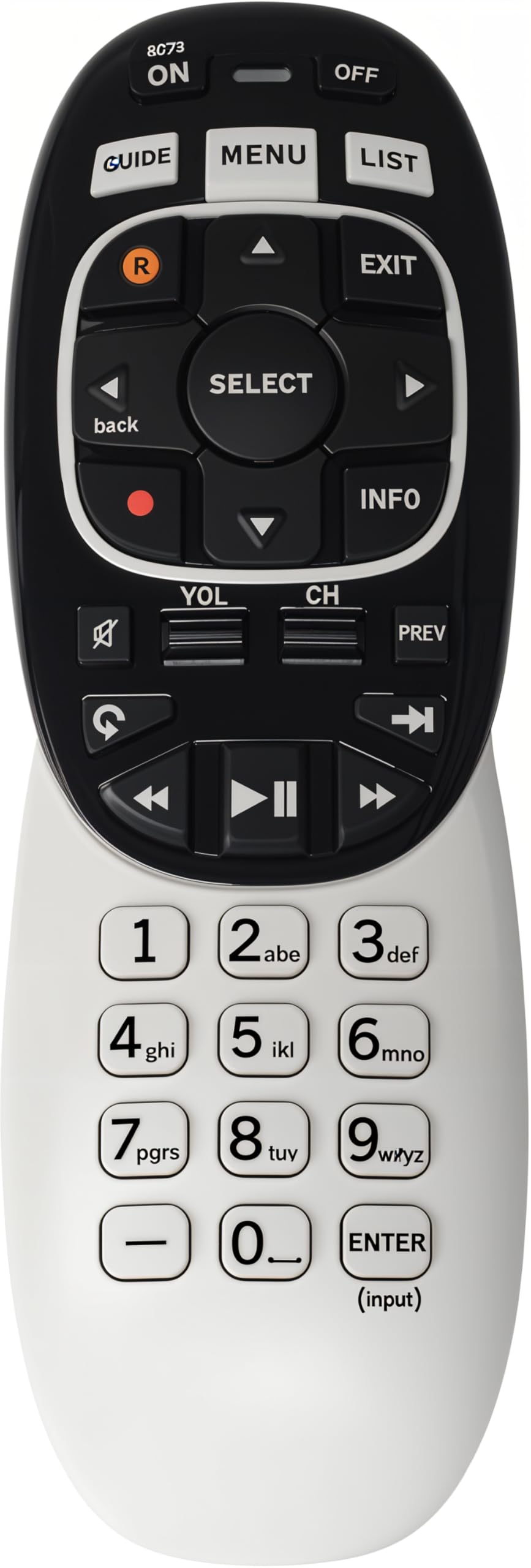 Cerepros RC73 Remote Control Replaces RC71 RC72 for Directv AT&T HR20 HR21 HR34 HR44 HR54 DVR Satellite Dish Receiver