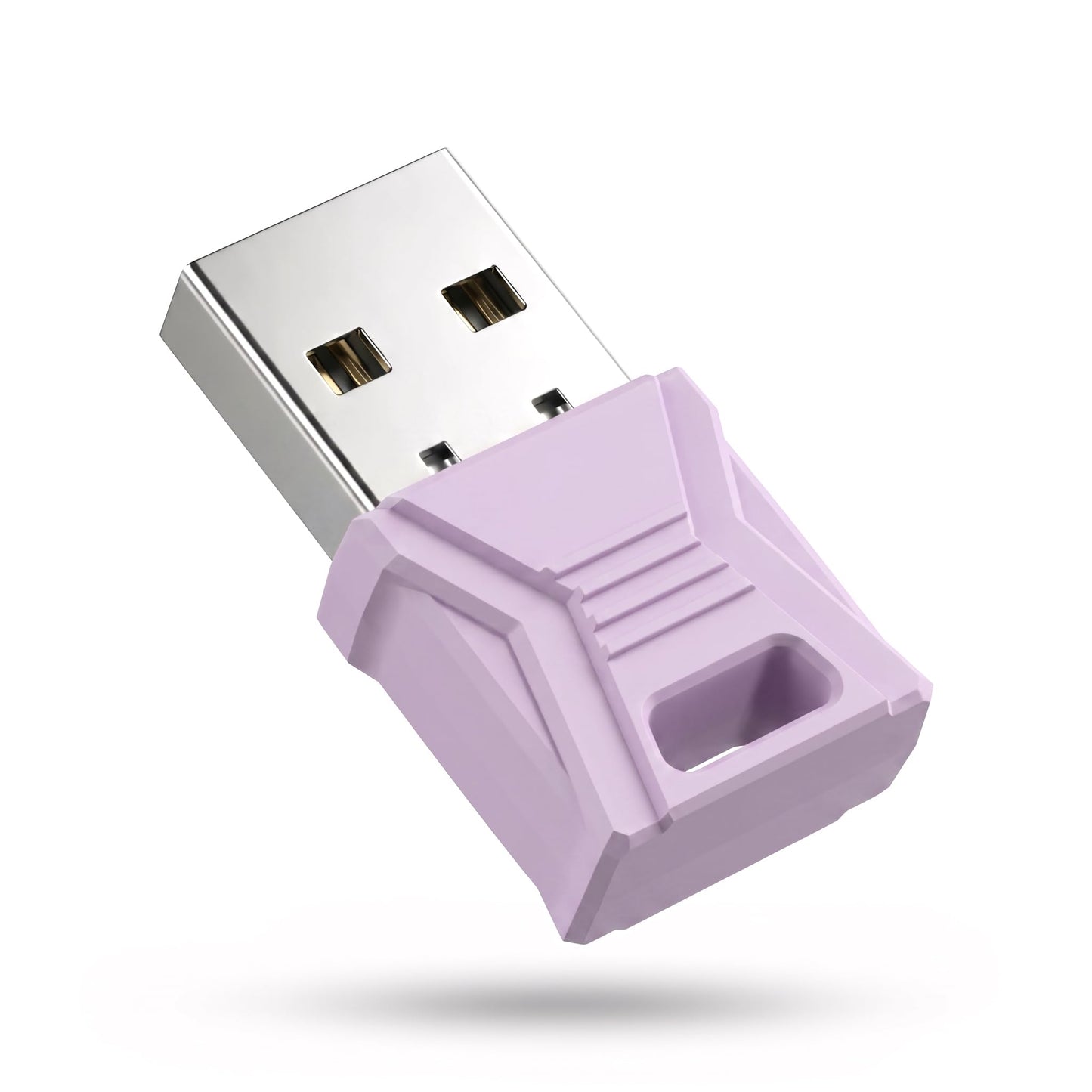 Molltto Purple USB Bluetooth Adapter for PC, Bluetooth 5.3 USB Dongle