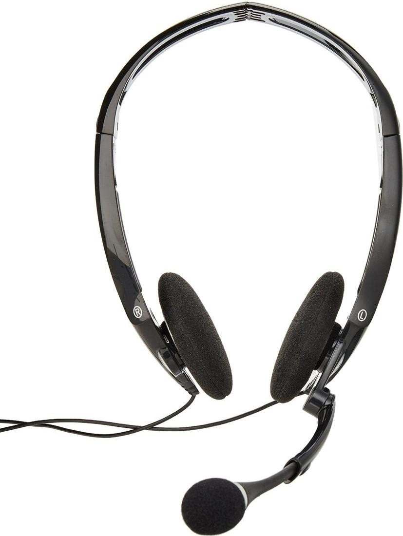 Plantronics DSP400 Foldable Multimedia Headset, Black