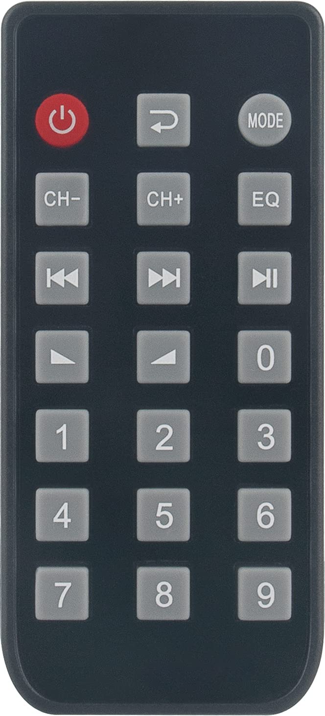 Replacement Remote Control Fit for Pyle Home Audio Amplifier Pda7Bu Ppre70Bt