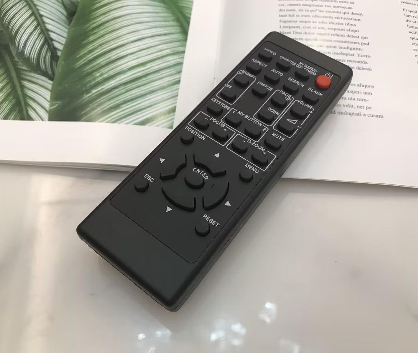 Replacement Remote Control for Hitachi Projectors CP-X206 CP-X250 CP-X253 CP-X255 CP-EX250 CP-EX250N CP-WX3014WN CP-X2530WN CP-BX301WN CP-CW251WN